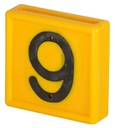 Nummerblok, 1-cijferig, geel om in te schuiven (9=6) 104609_add01_208486+10.jpg