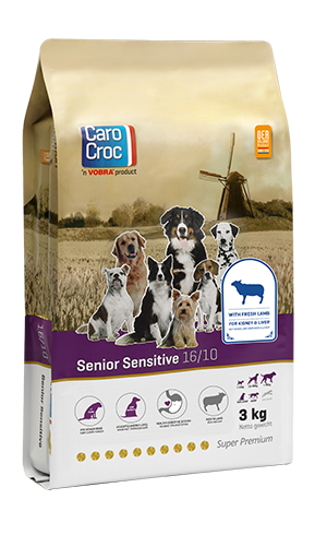 CaroCroc Dog Senior Sensitive with Fresh