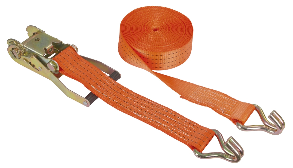 Ratelsjorband 2-dlg, oranje 50 mm / 12m; 4000 kg