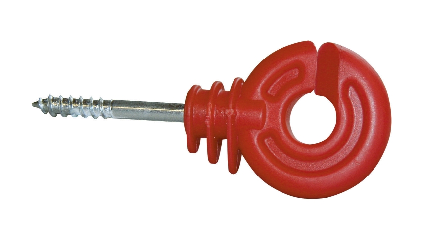 Ringisolator compact, rood korte steun, 50-dlg verp.