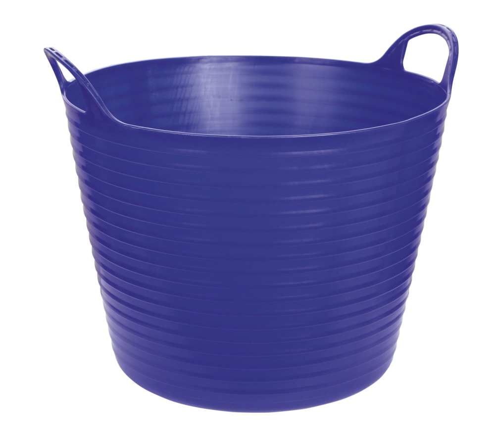 FlexBag flexible trough,  ca. 28 litre, blue