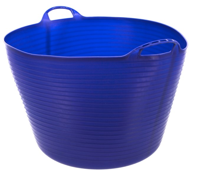 FlexBag flexible trough,  ca. 42 litre, blue
