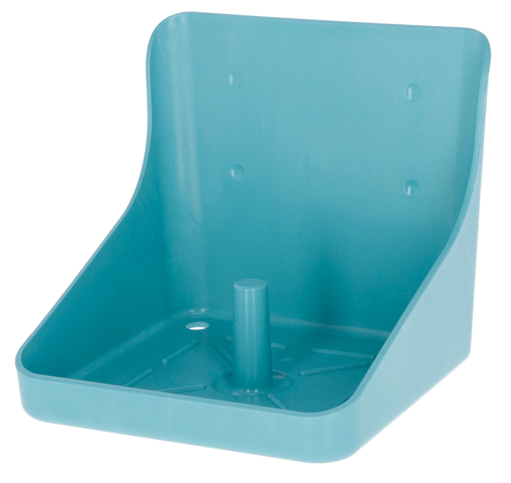 Lick Stone Holder aquamarine Plastic, rectangular