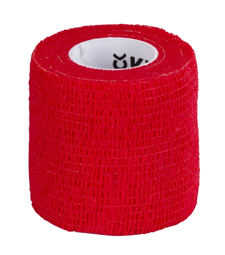 Cohesive bandage EquiLastic 5cm x 4,5m, red