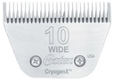 Clipping blades Cryogen-X cutter head 10 wide, 2,4 mm