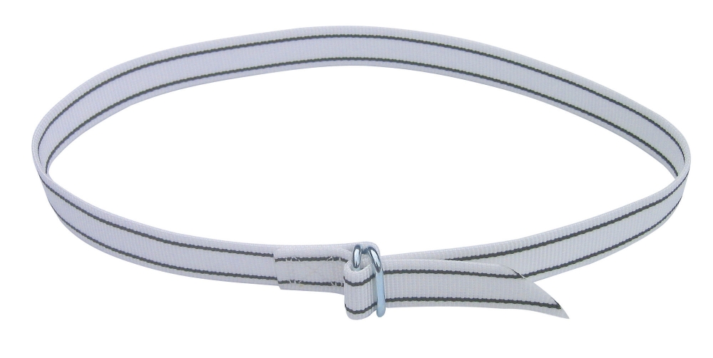 Marking neck strap, 130 cm, white/black