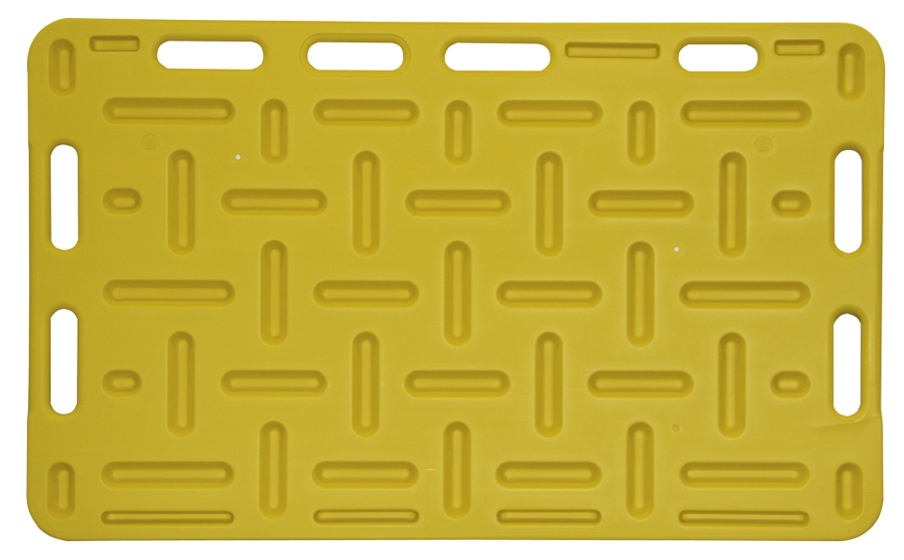 Drijfplank 94x76 cm, geel