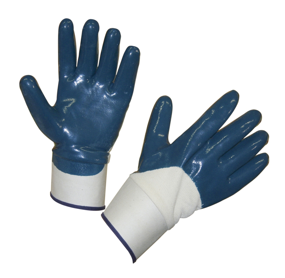 Nitril blauw - handschoen BluNit maat 10 met manchet