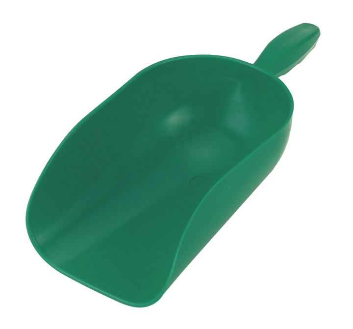 Feed scoop plastic, green, 2000 g
