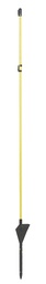 [KER_444293] Ovale glasvezelpaal 1,1 m, stevige uitvoering, geel