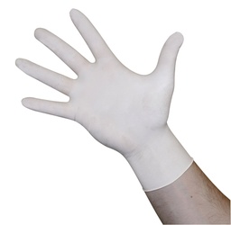 [KER_15355] Handschoenen latex maat S 100st. licht gepoederd
