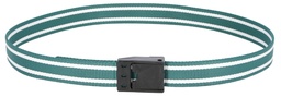 [KER_20923] Halsmerkband m. klem- sluiting, groen-wit, 130 cm