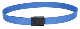 [KER_20925] Halsmerkband m. klem- sluiting, blauw, 130 cm