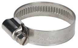 [KER_292118] Klemband W4 12mm 25-40mm (1&quot;) Edelstahl