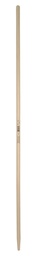 [KER_29611] Tool and broomstick with conus aspen wood, Ø 28/30 mm, 180 cm